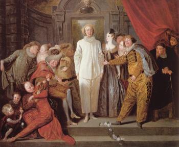 Jean-Antoine Watteau : Italian Comedians II